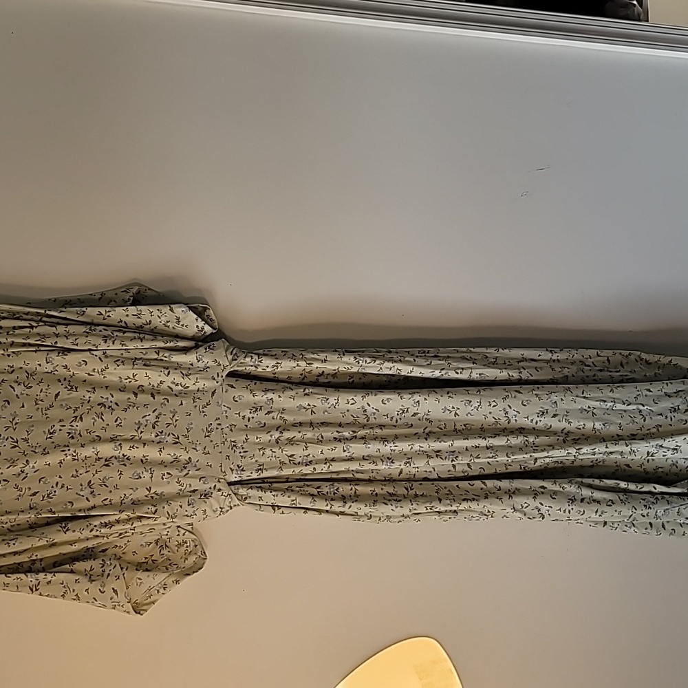 Floral Dress Tie Back